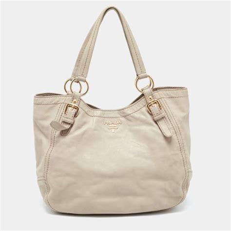 white prada handbag|prada leather shoulder bag beige.